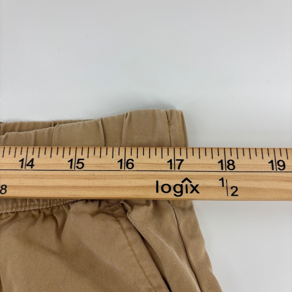 Banana Republic Cargo Joggers Women‎ Large Tan Tencel Lyocell Utility Gorpcore - Picture 4 of 7